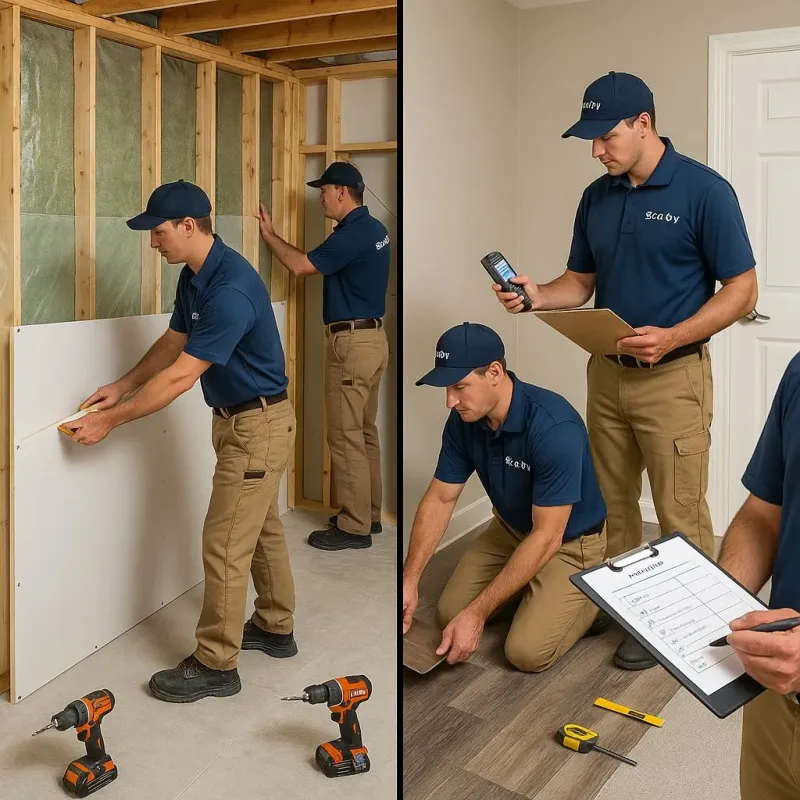 Repairs and Reconstruction process in City of Falls Church, VA
